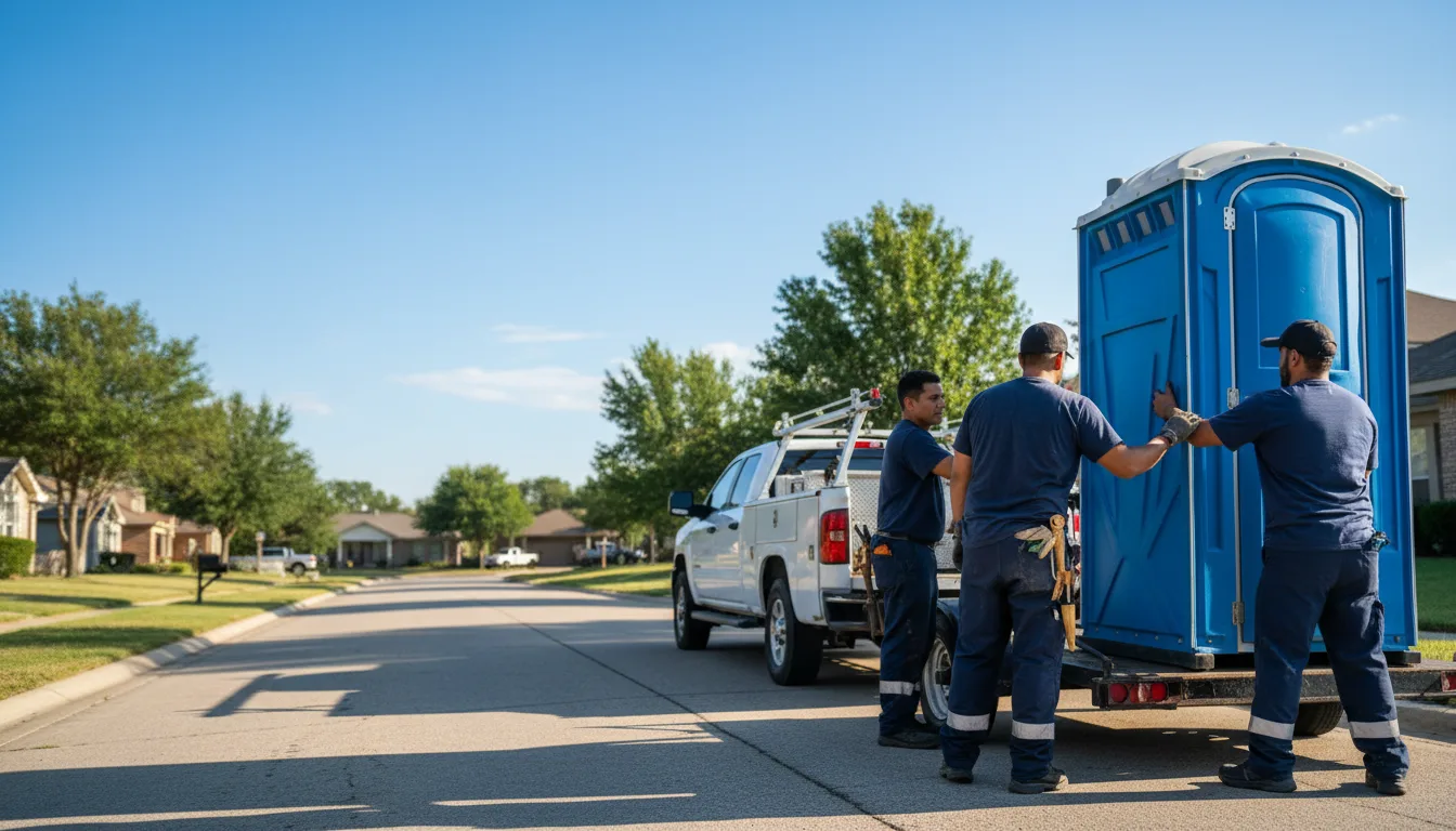 Portable Toilet Rental in Beckville, TX near me